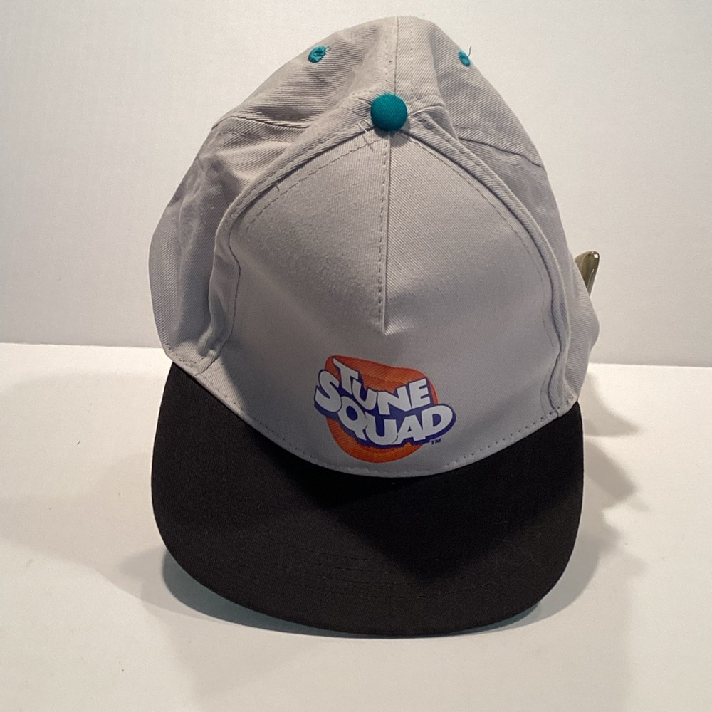 Space Jam Tune Squad Gray and Teal SnapBack Cap Hat